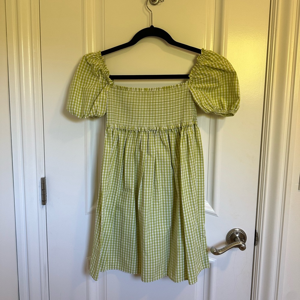 Aritzia Sunday Best Gingham Dress